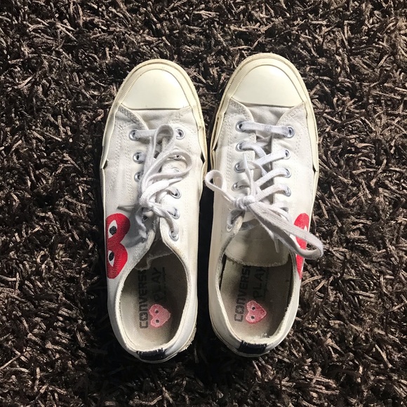 Comme des garçons converse size 8 - Picture 1 of 6